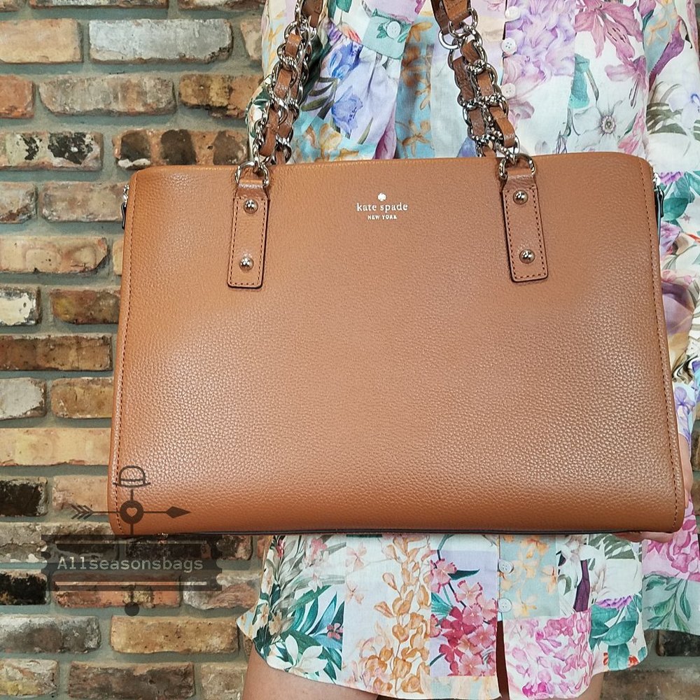 Kate Spade Cobble Hill Andee Shoulder Tote Ginger - Picture 2 of 11